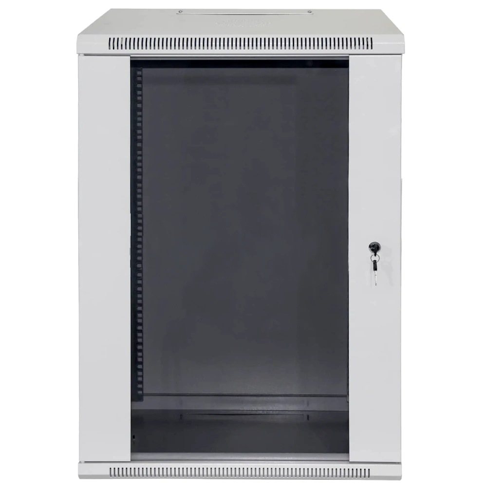 Шафа комутаційна настінна 18U 600x450 розбірна  Hypernet WMNC-18U-FLAT