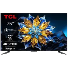 ТБ TCL TCL 75C69BPRO Pro 4K Smart Google TV Titan ONKYO