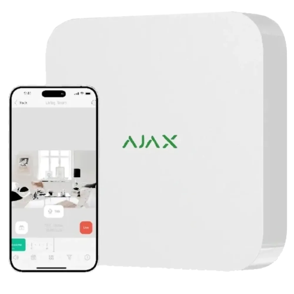 Видеорегистратор Ajax Ajax NVR (8ch) (8EU) white