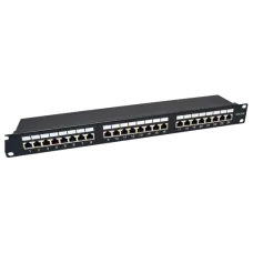 Патч-панель  19″ 24xRJ-45 FTP кат. 5e