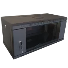Шкаф коммутационный настенный 4U 600x450  Hypernet WMNC-4U-FLAT-BLACK
