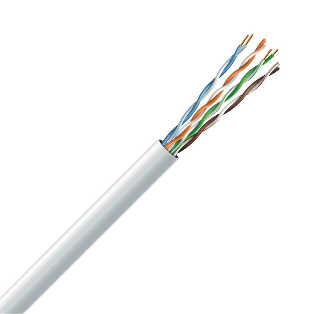 мідь внутрішній ЗЗЦМ ЗЗЦМ Кабель Cat. 5e U/UTP 4х2х24 AWG, бухта 305м.(7091001)