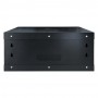 Шкаф настенный GEAR 4U 19" 600x450x280 мм, + полка 19", black (GWMSN-4U-600-450)