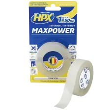 Лента двухсторонняя HPX MAXPOWER HT1905 19мм х 5м