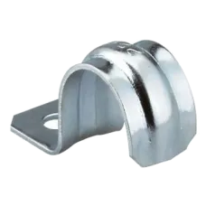 Скоба оцинкована однолапкова  СMM-20 d24-26мм (пак 50шт)