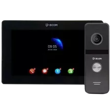 Комплект видеодомофона BCOM BCOM BD-770FHD/T Black Kit