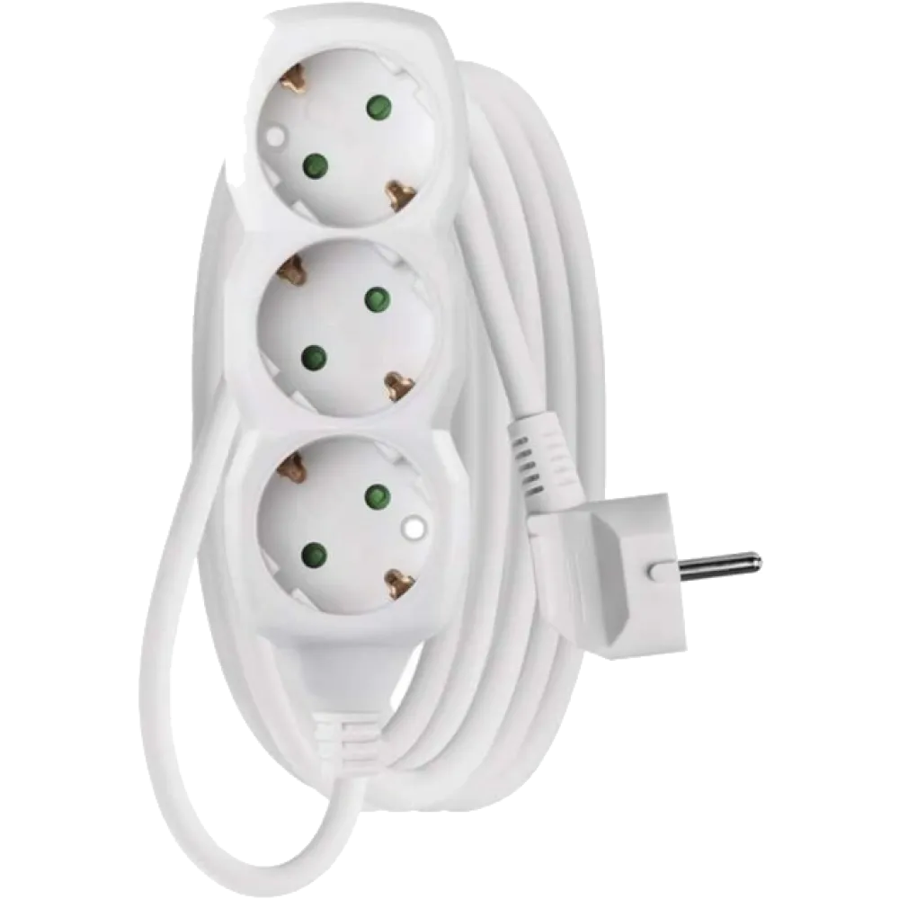 Сетевой удлинитель Emos EMOS P0325R 3 розетки 5 м