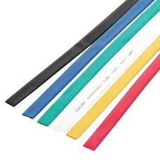 Термозбіжна трубка набір APRO APRO 8мм 6 цветов (пак. 1м 30шт)