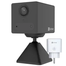 Комплект камера и розетка Ezviz Ezviz CS-CB2 (1080P,BK)+CS-T30-10B-EU