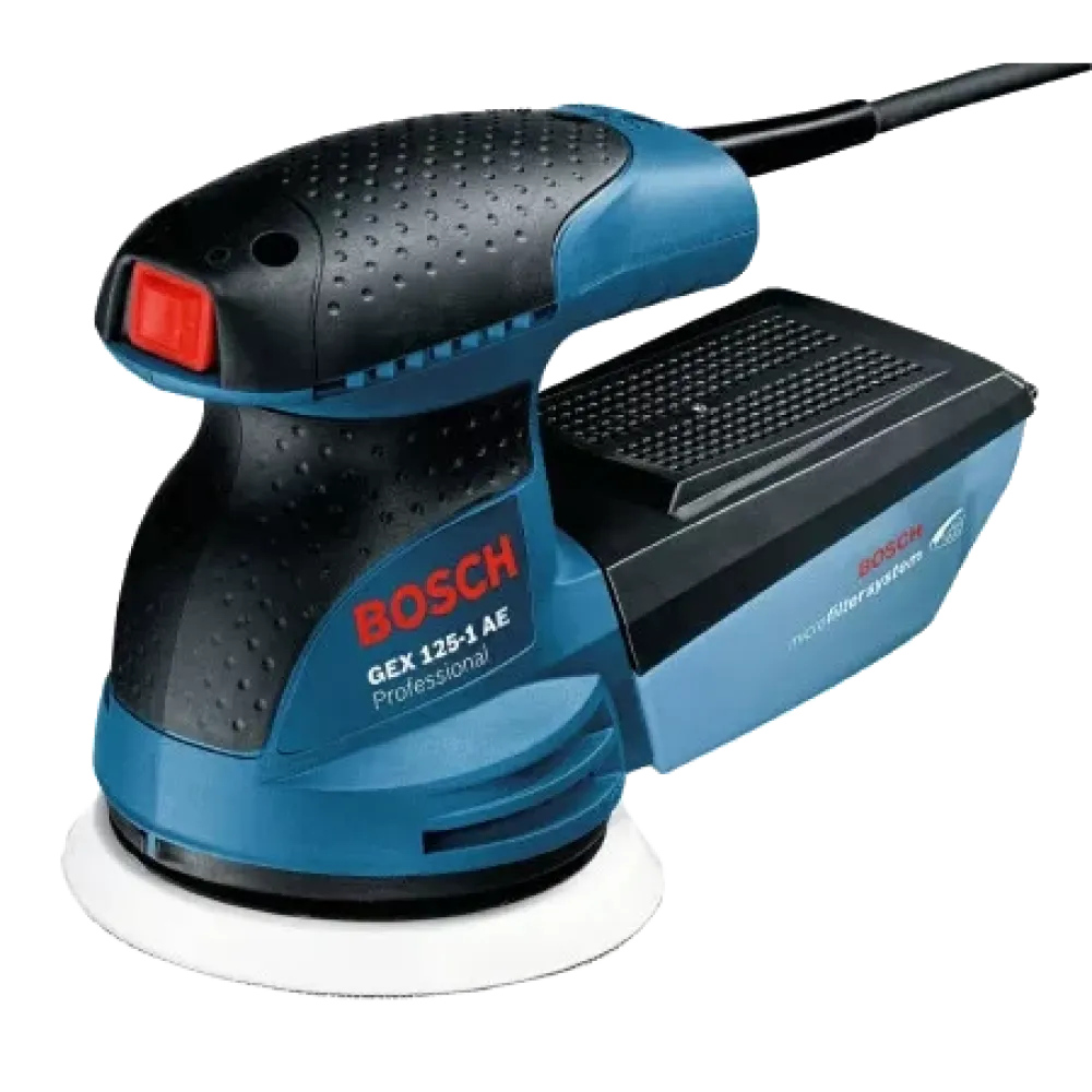 Шліфмашина ексцентрикова в коробці (0601387500) Bosch Bosch GEX 125-1 AE
