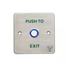 Кнопка выхода с LED-подсветкой Yli Electronic PBK-814C(LED)