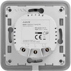 Реле для одноклавишного выключателя Ajax Ajax LightCore (1-gang) [55] (8EU)