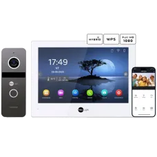 Комплект відеодомофону Neolight Neolight ALPHA Hybrid + SOLO FHD Graphite