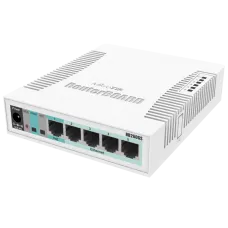 Коммутатор 5 портов управляемый MikroTik MikroTik RB260GS (CSS106-5G-1S)