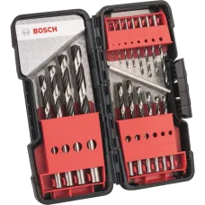 Набор сверл для металла Bosch Bosch HSS PointTeQ 18 штук