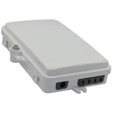 Бокс герметичный распределительный  на 4 SC Simplex / LC duplex, 205x135x40 мм, без Адапт., (гильзы, кассета)