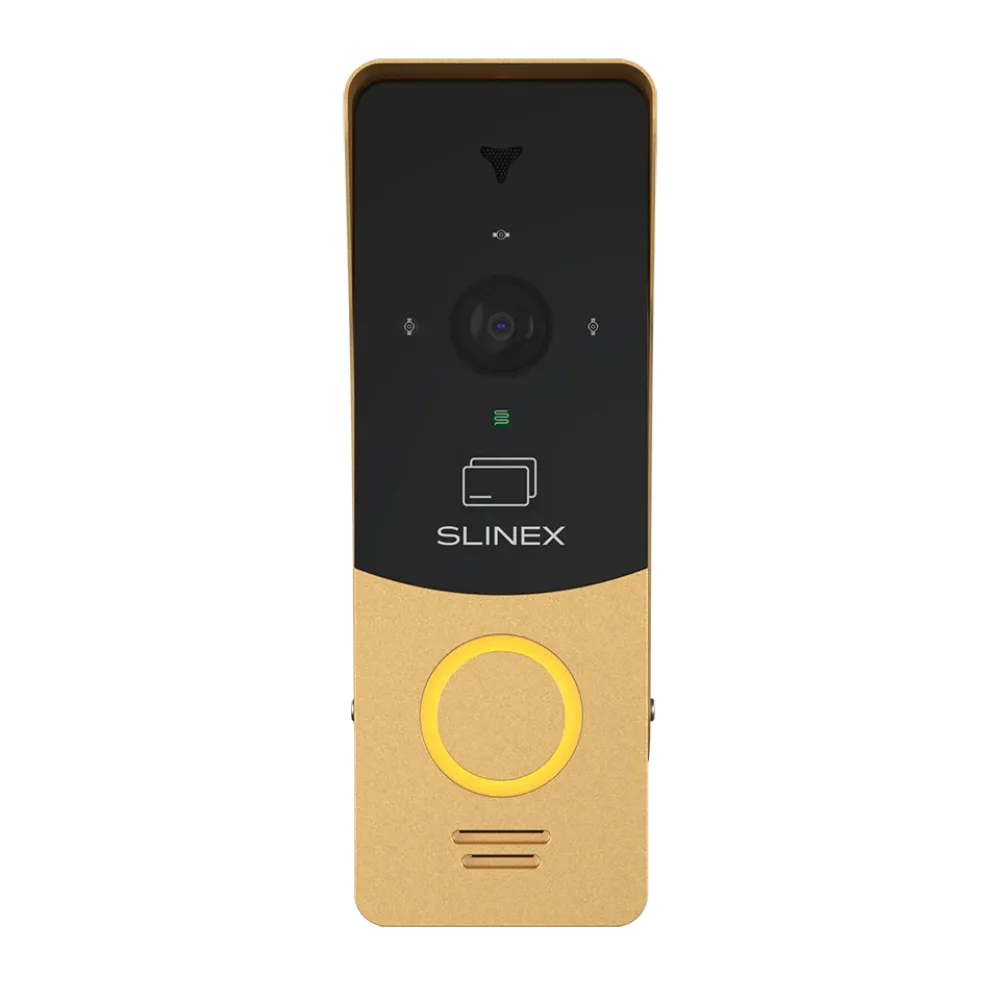 Вызывная панель Slinex Slinex ML-20CRHD (black/gold) IP65