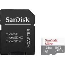 Карта пам'яті SanDisk SANDISK Ultra microSDXC 128GB + SD Adapter Class 10 UHS-I