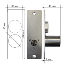 Замок электроригельный U-Tex U-tex MINI