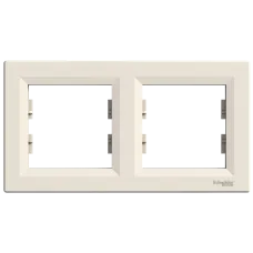РАМКА ДВОМІСЦЕВА ГОРИЗОНТАЛЬНА Schneider Electric Schneider Electric Asfora EPH5800223
