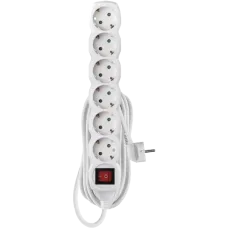 Сетевой удлинитель Emos EMOS P1625R 6 розетки 5 м Сетевой удлинитель Emos EMOS P1625R 6 розетки 5 м