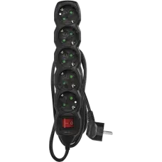Сетевой удлинитель Emos EMOS PC1521R 5 розетки 1.5 м Сетевой удлинитель Emos EMOS PC1521R 5 розетки 1.5 м