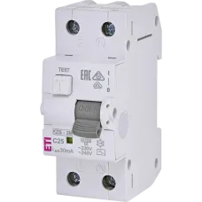 Дифавтомат ETI ЕТІ KZS-2M C 25/0.03 10kA