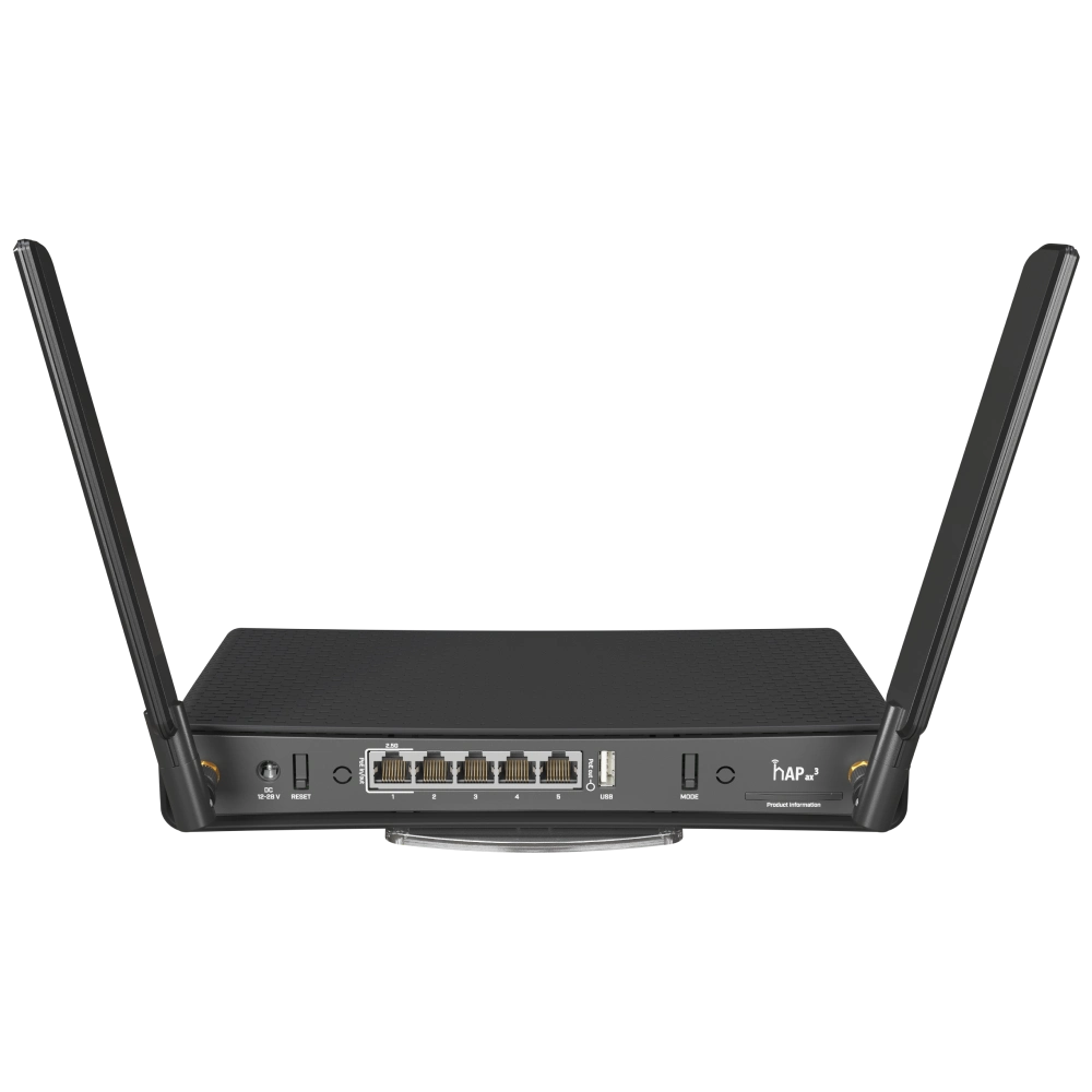 WiFi 6 маршрутизатор MikroTik MikroTik hAP ax³ (C53UiG+5HPaxD2HPaxD)
