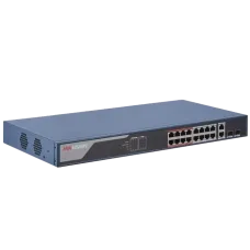 Комутатор 18 портів керований Hikvision Hikvision DS-3E1318P-EI(B) PoE