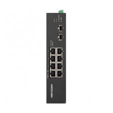 8-портовый неуправляемый POE коммутатор Hikvision Hikvision DS-3T0510HP-E/HS