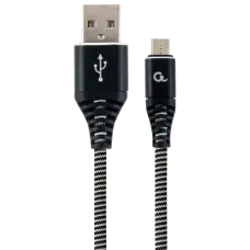 Кабель Cablexpert Cablexpert CC-USB2B-AMmBM-2M-BW USB 2.0/Micro B 2м