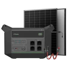 Система автономного питания однофазная HYXiPower HYXiPower HYX-EA2000 + AIKO-A475-MAH54Mw 475 Вт Система автономного питания однофазная HYXiPower HYXiPower HYX-EA2000 + AIKO-A475-MAH54Mw 475 Вт