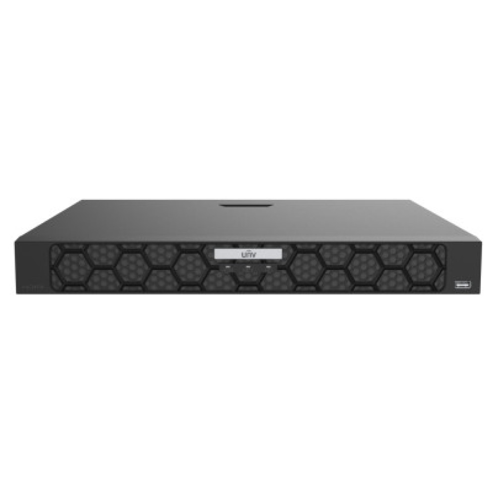 Відеореєстратор мережевий ІР Uniview NVR502-16B-IQ Black