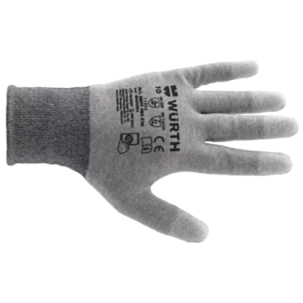 Перчатки монтажные Wurth Wurth TOUCH ESD р.9