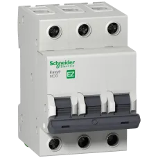 Автоматический выключатель Schneider Electric Schneider Electric EZ9F34320 Easy9, 3p, 20A C