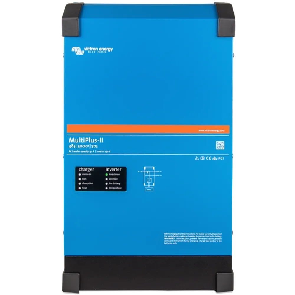Інвертор Victron Energy VictronEnergy MultiPlus-II 48/5000/70-50 однофазный чистая синусоида