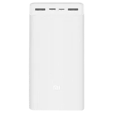 Повербанк Xiaomi Xiaomi Mi Power Bank 3 30000 mAh 24W Fast Charge PB3018ZM White (VXN4307CN)