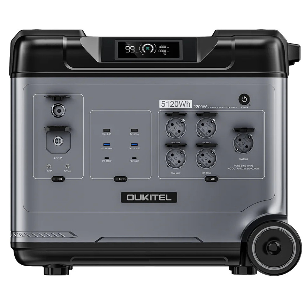 Зарядна станція Oukitel P5000E 2200W Grey