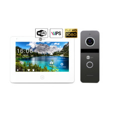 Комплект відеодомофона NeoLight NeoKIT HD Pro WiFi Graphite
