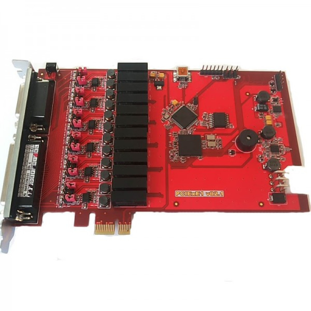 Реєстратор мови AMUR-PCIe-E1-6/1