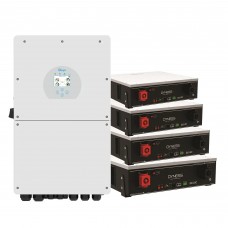 Система зберігання енергії Deye SUN-16K-SG01LP1-EU-4DY20.48K-LFP-W 16000W 20.48kWh 4BAT LiFePO4 6000 циклів (SUN-16K-SG01LP1-EU-4DY20.48K-LFP-W)