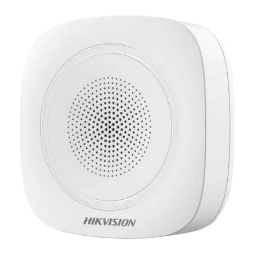 Бездротова внутрішня сирена Hikvision Hikvision DS-PS1-I-WE-Red (красная подсветка)