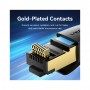 Патч-корд 8м, S/FTP cat 8 RJ-45 black Vention (IKABK)