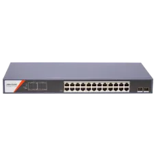 Комутатор 24 порти керований Hikvision Hikvision DS-3E1526P-SI-24P2F