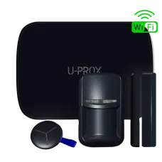 Комплект бездротової охоронної сигналізації U-Prox U-Prox MP WiFi S Black