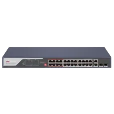Коммутатор 28 портов неуправляемый Hikvision Hikvision DS-3E0326P-E(C) PoE