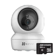 Комплект камера + картка пам'яті Ezviz Ezviz H6c + Hikvision HS-TF-L2/32G