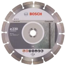 Алмазный отрезной круг по бетону Bosch Bosch 230x22.23, 10 шт (2608603243)