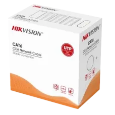 Кабель Hikvision Hikvision DS-1LN6UU/CCA CAT6 U/UTP grey (305м)