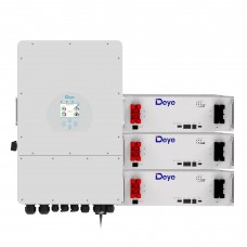 Система зберігання енергії Deye SUN-12K-SG02LP1-EU-AM3-3DY14.4K-LFP-W 12kW 14.4kWh 3BAT LiFePO4 6000 циклів (SUN-12K-SG02LP1-EU-AM3-3DY14.4K-LFP-W)